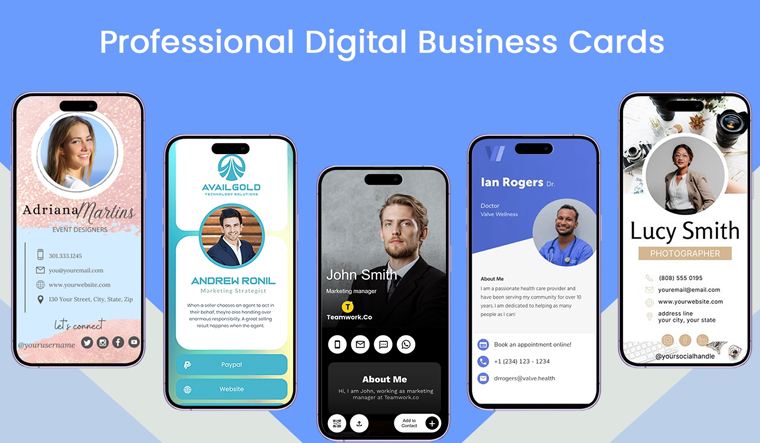 7 Best Digital Business Cards for Enterprises - Vimarsana News