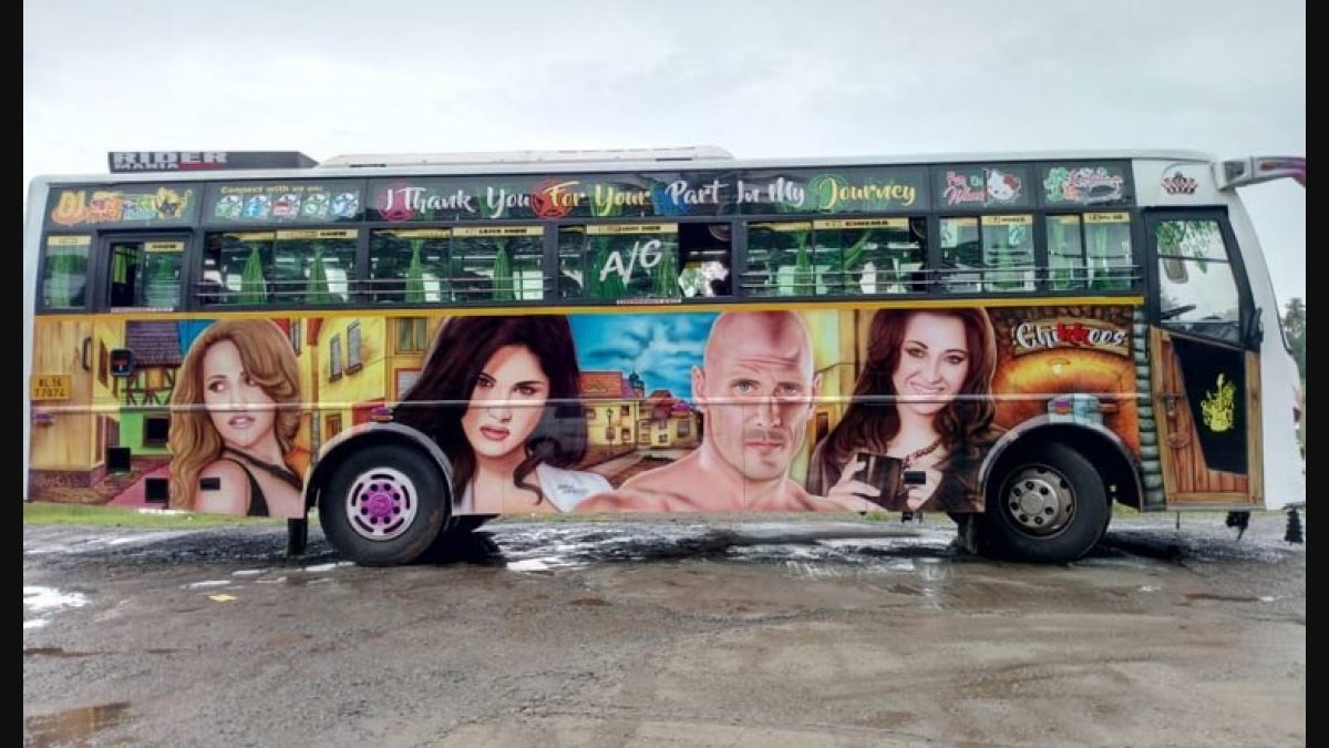 Kerala's 'pornstar bus': Hot on trail with Mia Khalifa and Sunny Leone -  The Week