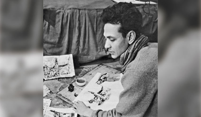 Ch Raza Explore 100 paintings of S.H. Raza- The Week