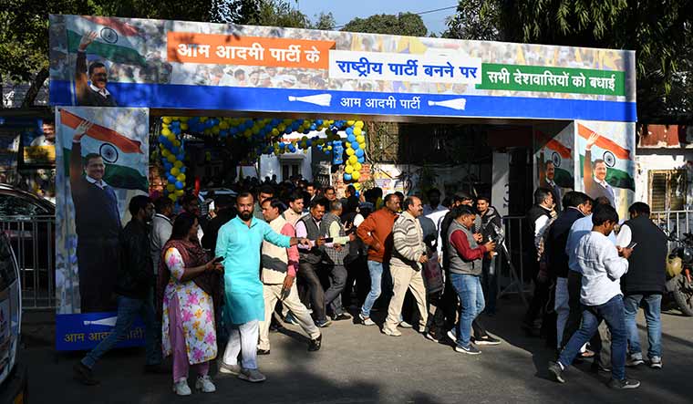 In its local and state level endeavours, AAP aims to achieve its ...