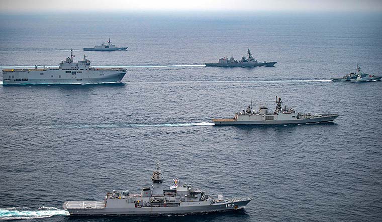 How are India's overtures in the Indo-Pacific complemented - Vimarsana News