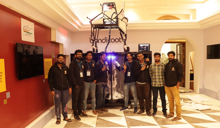 Modi launches Kerala startup Genrobotic's Bandicoot 2.0 to clean sewers ...