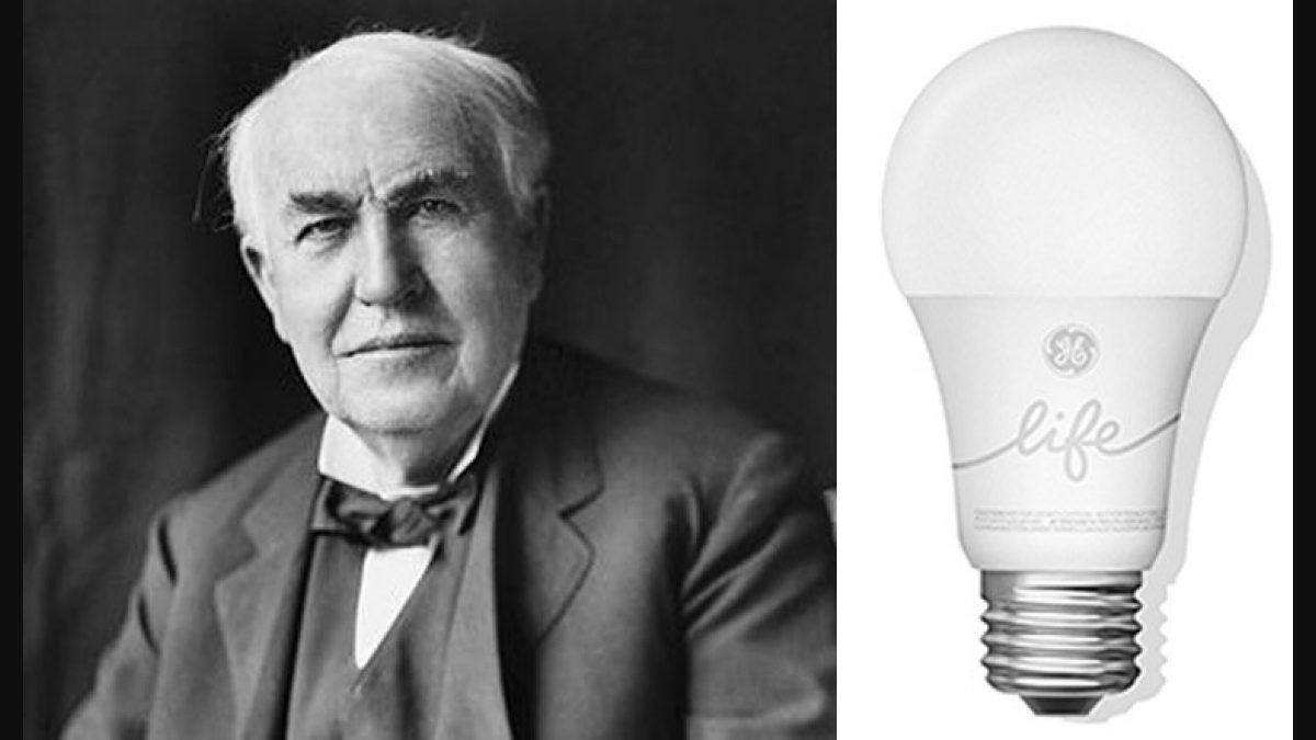 Thomas Edison Electric Light Bulb