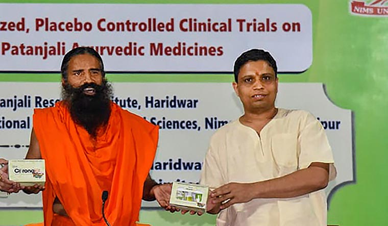 Patanjali ad case: Baba Ramdev apologises to SC; next hearing on April 10 - Vimarsana News