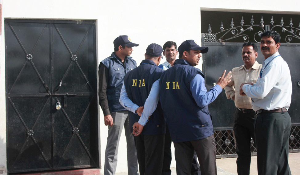 NIA raids multiple locations Jammu & Kashmir in terror funding case - Vimarsana News