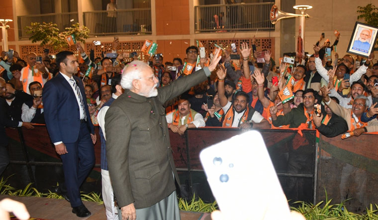Hat-trick in states guarantee of hat-trick in 2024: Modi - Vimarsana News