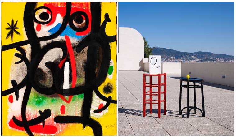Las obras del célebre pintor español Joan Miró llegan por primera vez a la India