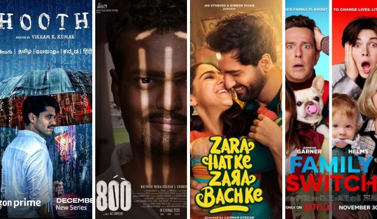 Dhootha, 800, Family Switch, Zara Hatke Zara Bachke: OTT releases this week - Vimarsana News