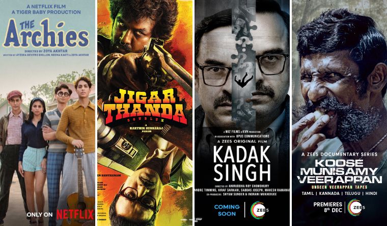 The Archies, Jigarthanda DoubleX, Kadak Singh, Koose Munisamy Veerappan: OTT releases this week - Vimarsana News