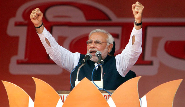 Speak for 15 minutes on your govt's achievements: Modi dares Rahul in ...