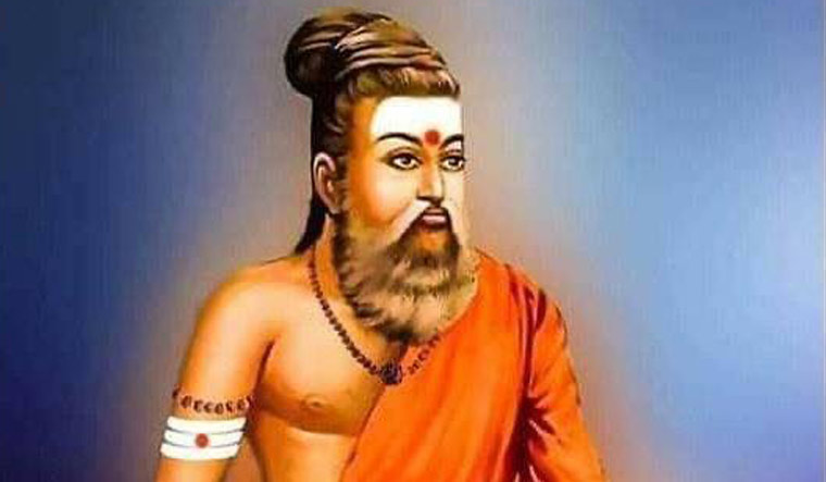 Tamil Nadu: Statue of Thiruvalluvar smeared with cow dung, police ...