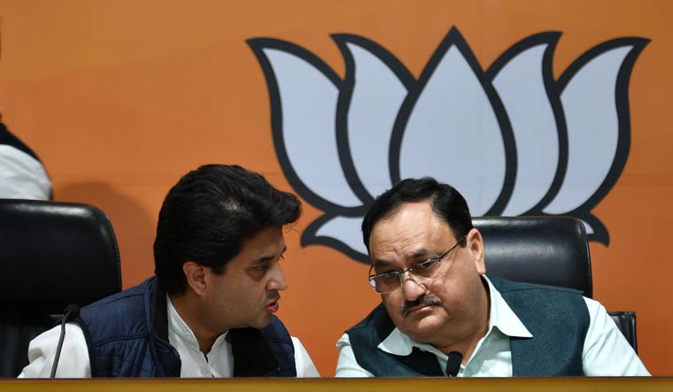 Bjp Names Jyotiraditya Scindia As Rajya Sabha Candidate Soon After His