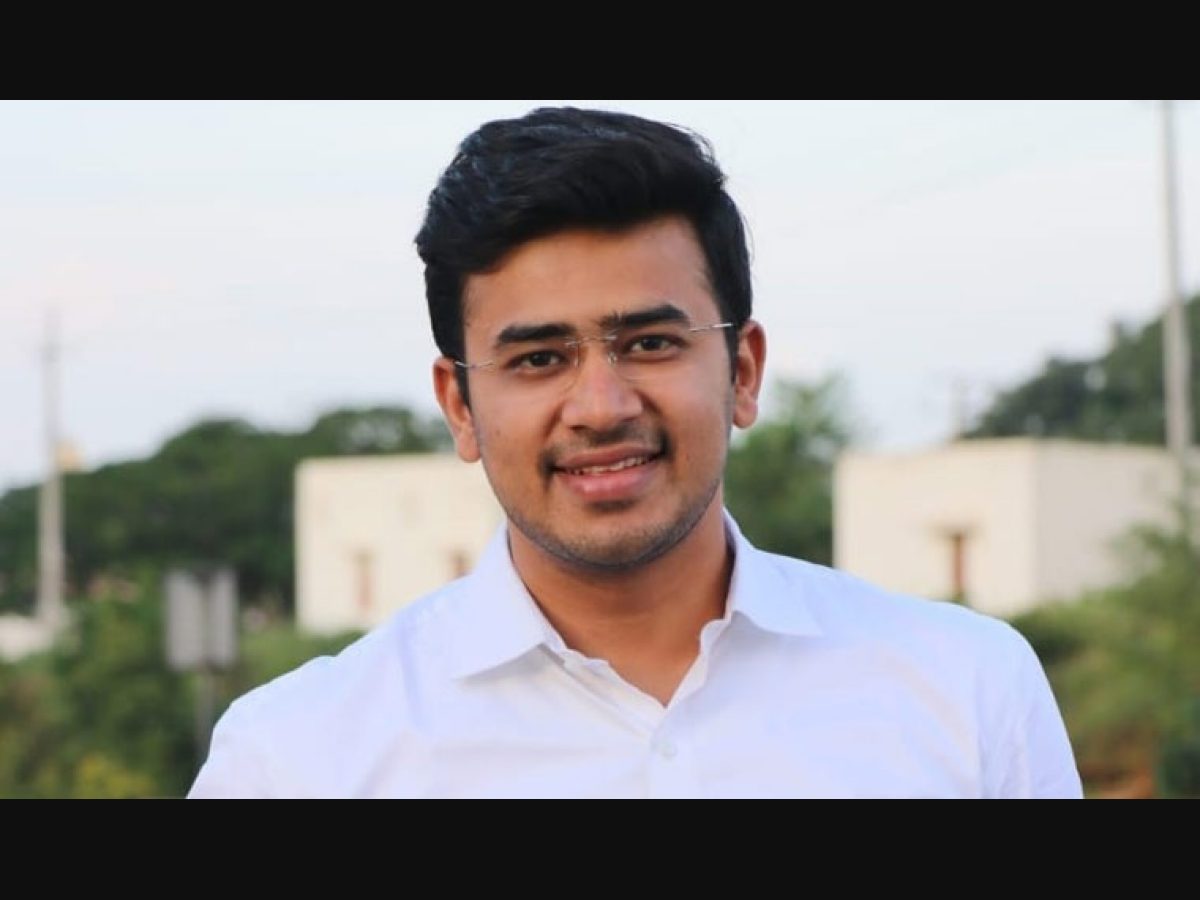 BJP MP Tejasvi Surya opened the emergency exit of an IndiGo plane ...