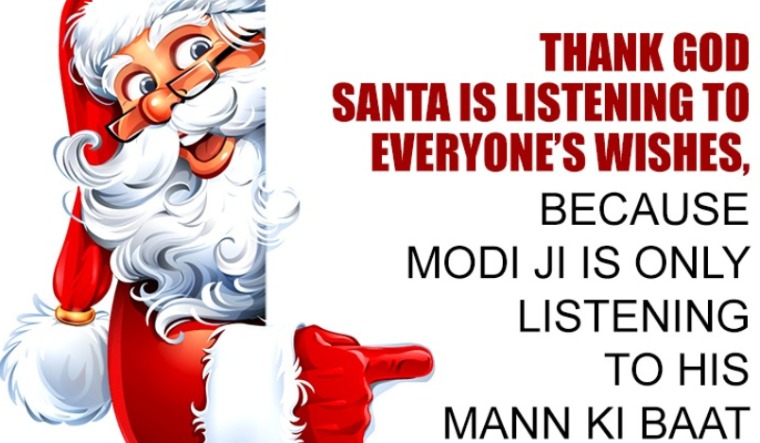 'Thank God Santa…': How Congress is using Christmas to troll Modi govt ...