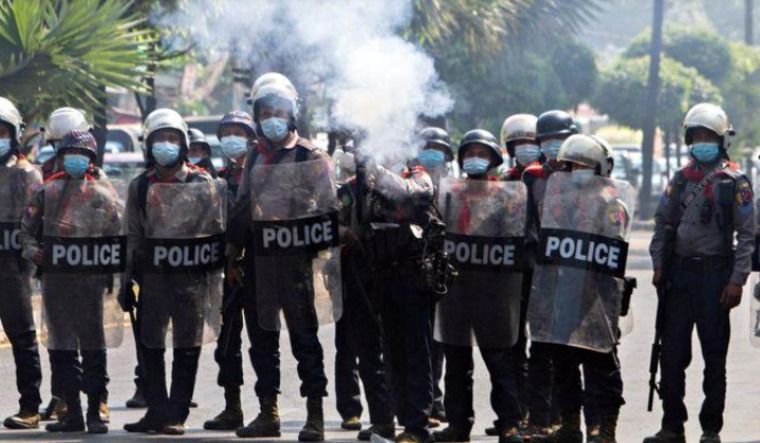 myanmar police reuters