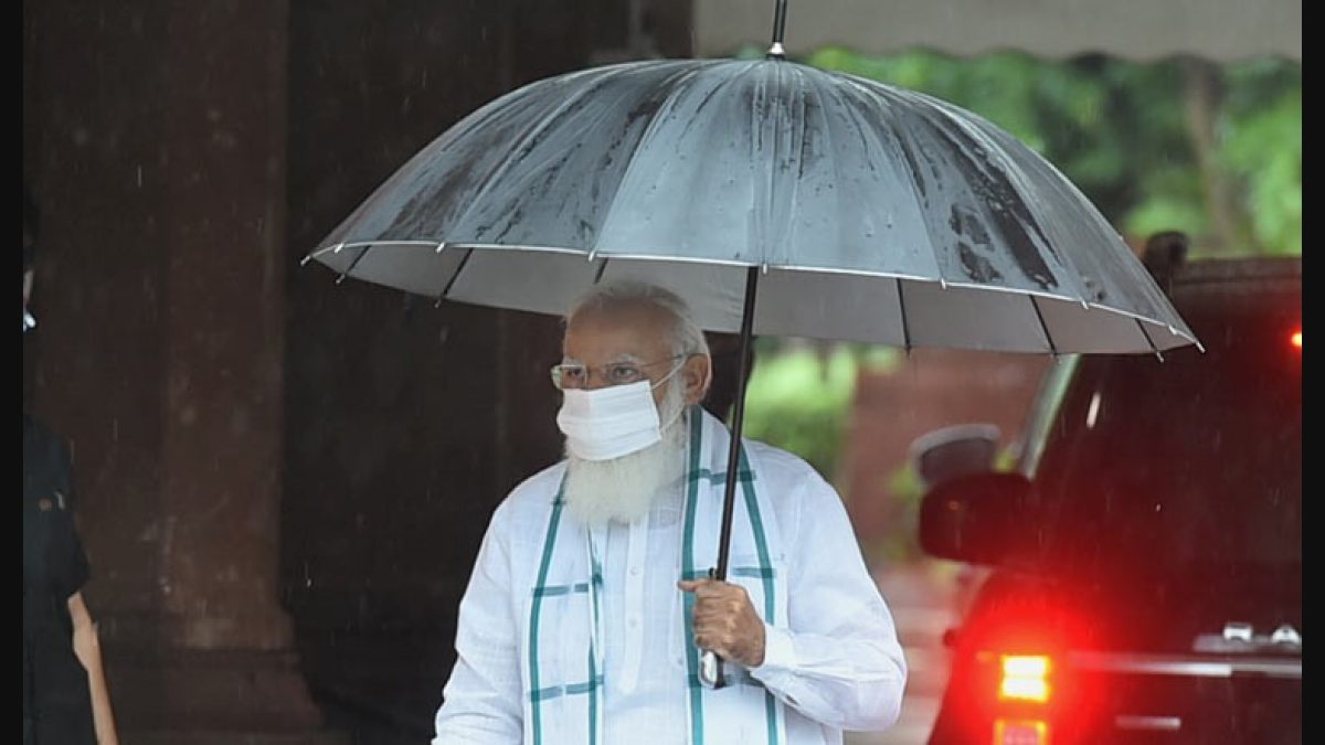 Parliament's monsoon session begins, PM Modi urges all to become 'Bahubali'  taking COVID-19 vaccine