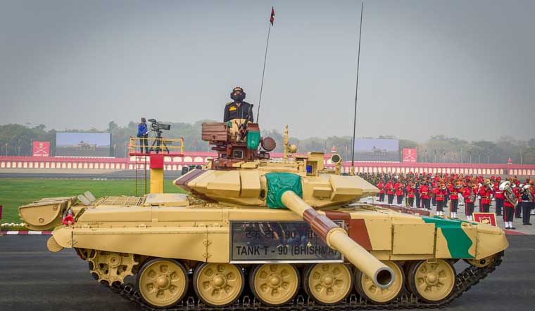 Two Army men killed after barrel of T-90 tank explodes during firing ...