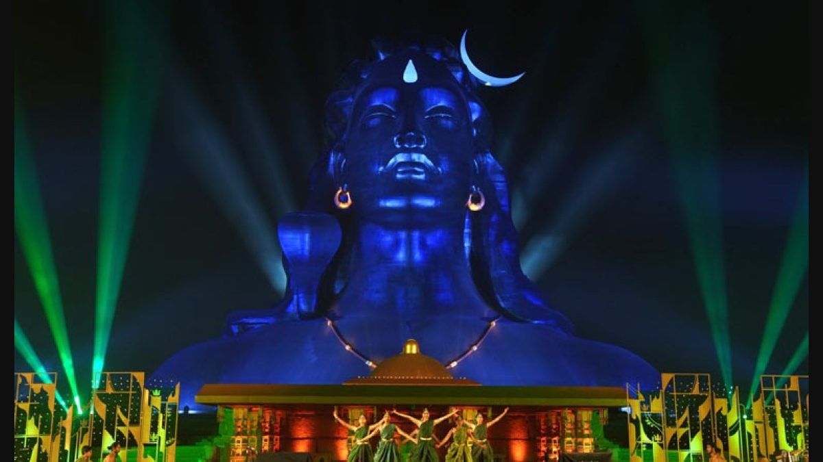 112-ft Adiyogi statue unveiled at Chikkaballapura near Bengaluru ...