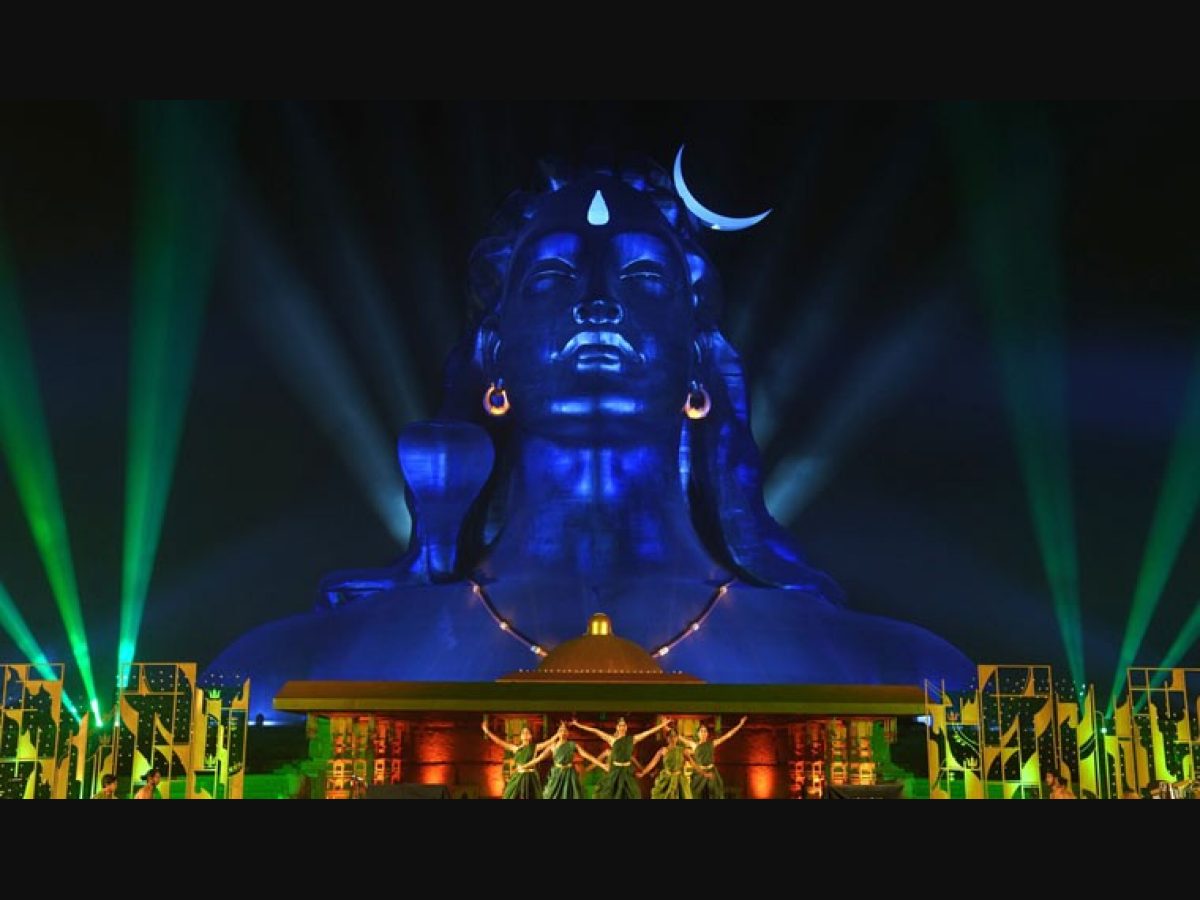 112-ft Adiyogi statue unveiled at Chikkaballapura near Bengaluru ...