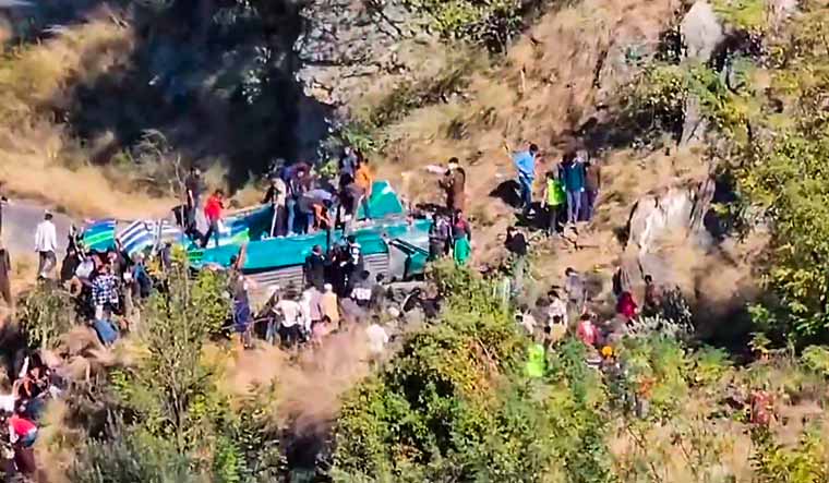 36 dead as bus falls into gorge in Jammu's Doda; rescue underway - Vimarsana News