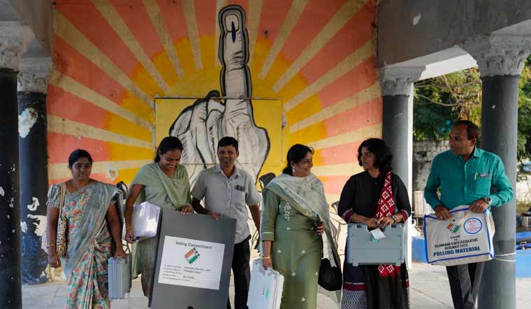 After high decibel campaign, Telangana goes to polls on Thursday - Vimarsana News