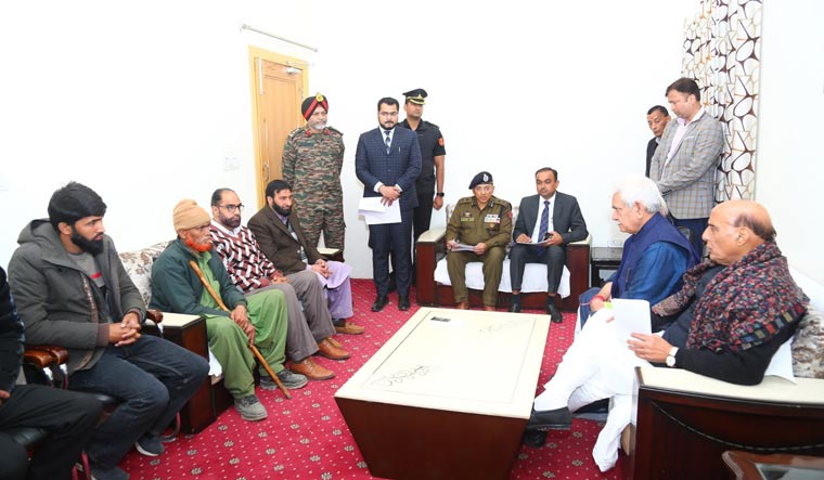 'There will be justice,' says Rajnath as he meets families of slain civilians in J&K - Vimarsana News