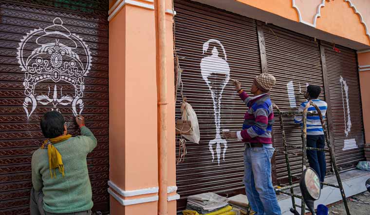 Ayodhya decked up for PM's visit; temple town under thick security blanket - Vimarsana News