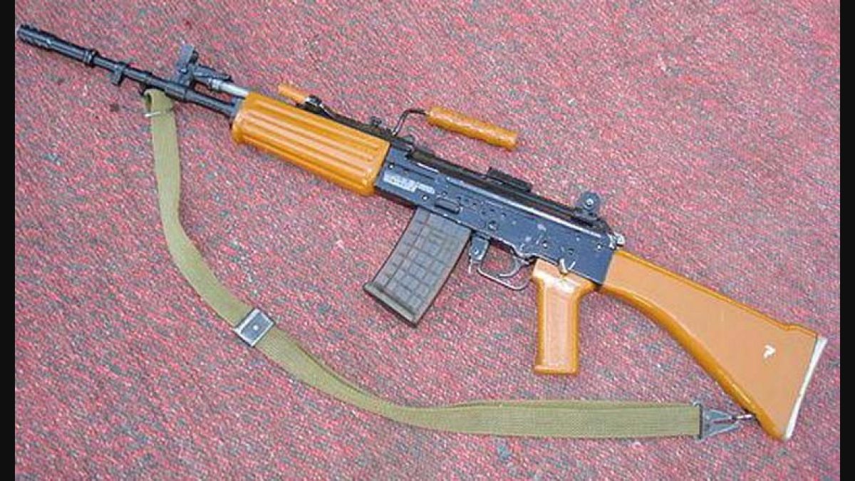 INSAS Rifle view 2