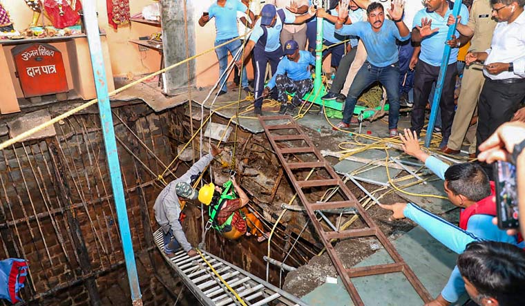 Indore: Death toll rises to 35, rescue operations still going on - Vimarsana News