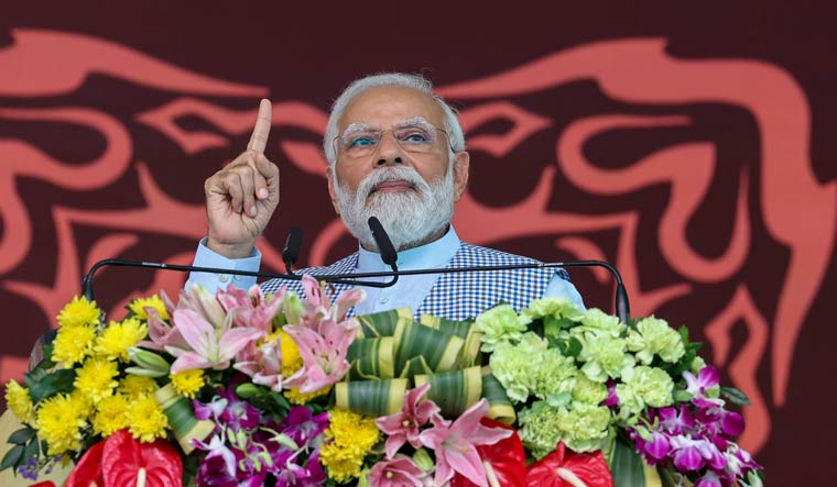 At MP Panchayati Raj event, PM Modi brings up Kamal Nath's Chhindwara to slam Congress - Vimarsana News