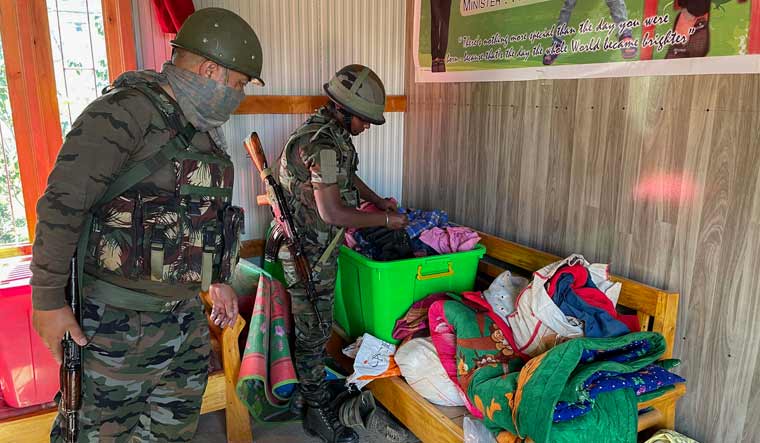 Manipur violence: Ahead of Amit Shah's visit, Assam Rifles sets up temporary base - Vimarsana News