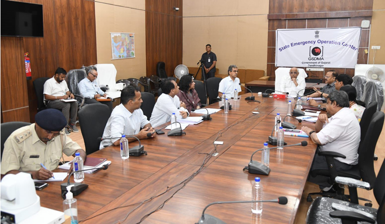 Gujarat: Cyclone 'Biparjoy' to make landfall on June 15; CM reviews relief measures - Vimarsana News