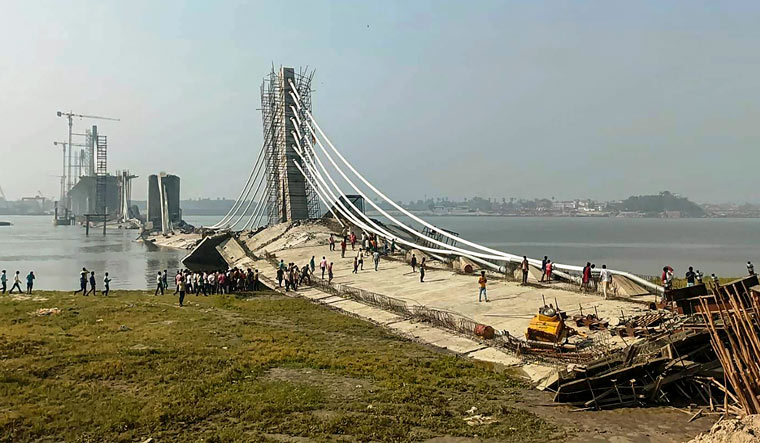 Bihar bridge collapse: Company faces blacklist threat, engineer suspended - Vimarsana News