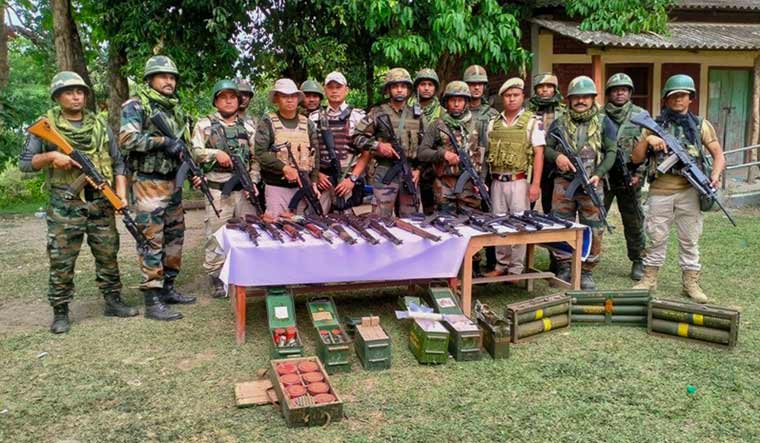 'Other sources' supplying weapons in strife-torn Manipur; govt orders combing operations - Vimarsana News