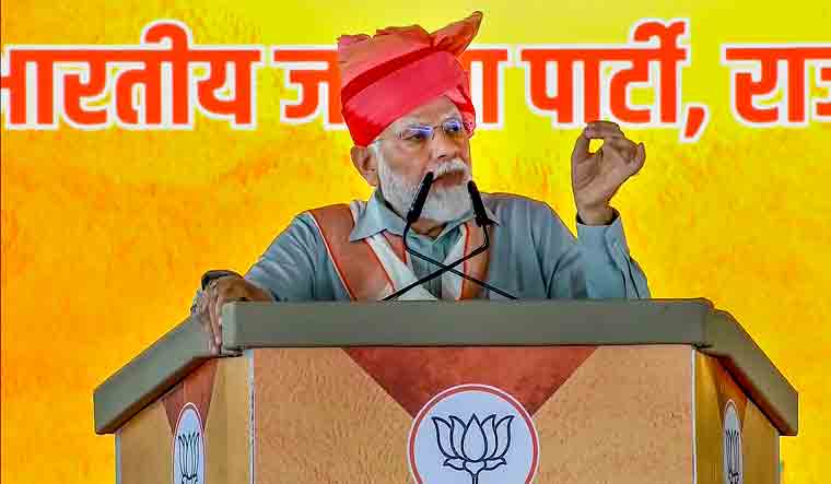 'Red diary' is new project of Congress's 'jhooth ki dukan': Modi in Rajasthan - Vimarsana News