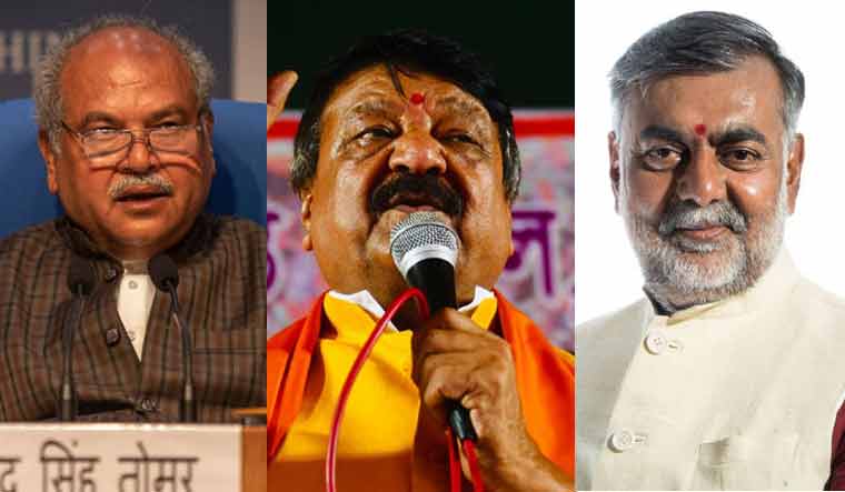 BJP fields bigwigs in Madhya Pradesh polls; 3 union ministers, 4 MPs in 2nd list - Vimarsana News