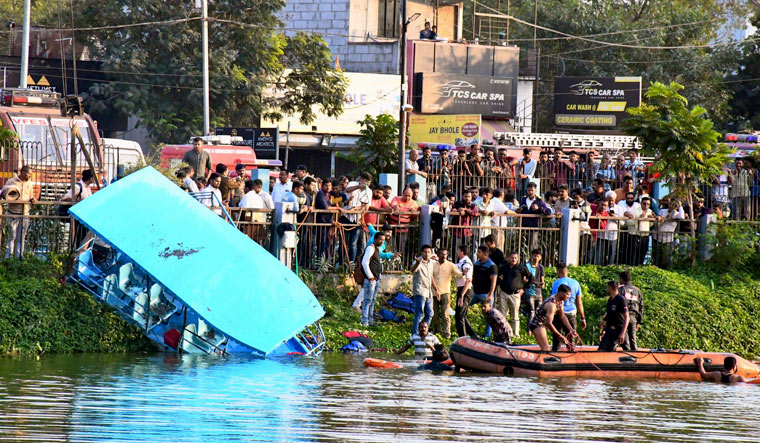 Gujarat tragedy: 3 partners of firm operating boat service among 6 arrested - Vimarsana News