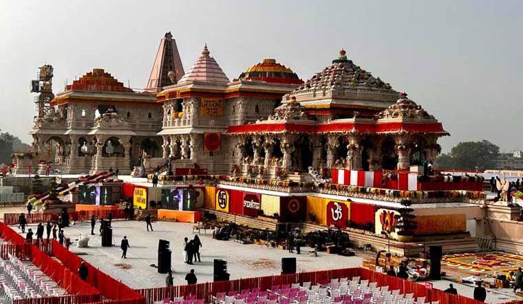 Ayodhya all set for 'Pran Pratishtha' today; PM Modi to attend ceremony - Vimarsana News