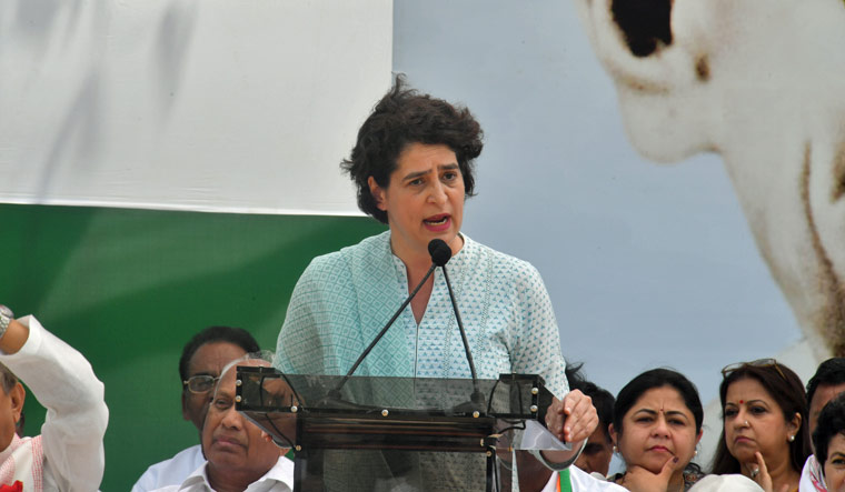 'Martyr's son called traitor, mir jafar, no cases filed': Priyanka Gandhi hits out at BJP - Vimarsana News