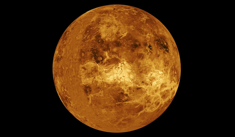 Giant pattern observed in the clouds of Venus The