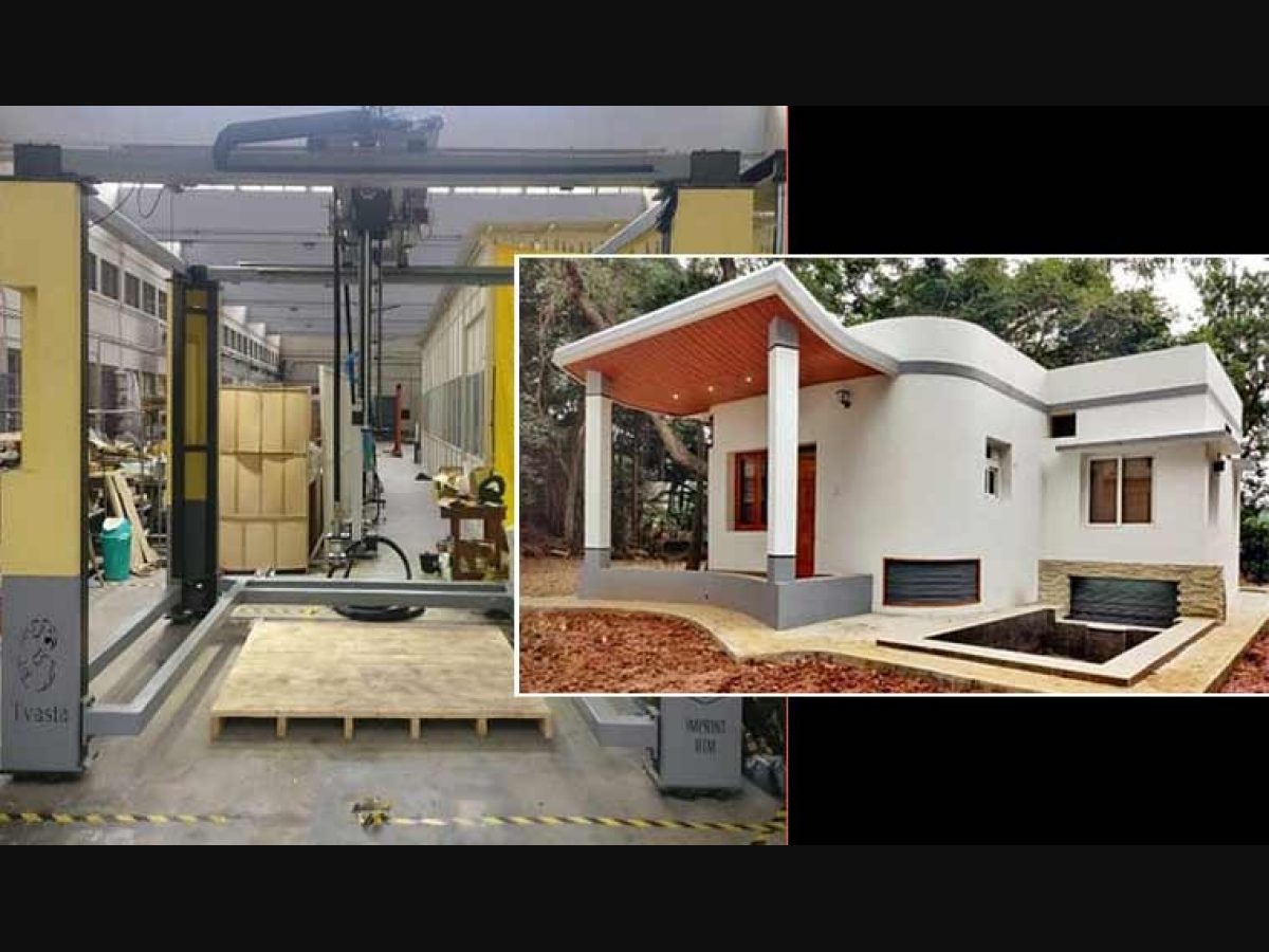 India's first 3D-printed house inaugurated by FM at IIT-Madras ...