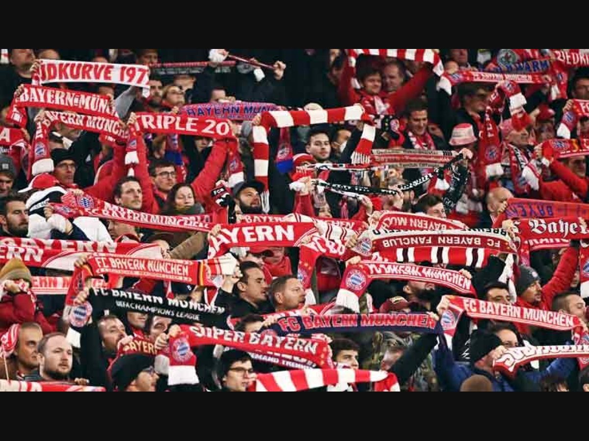 Bayern fans display huge banner protesting club's ties to Qatar - The Week