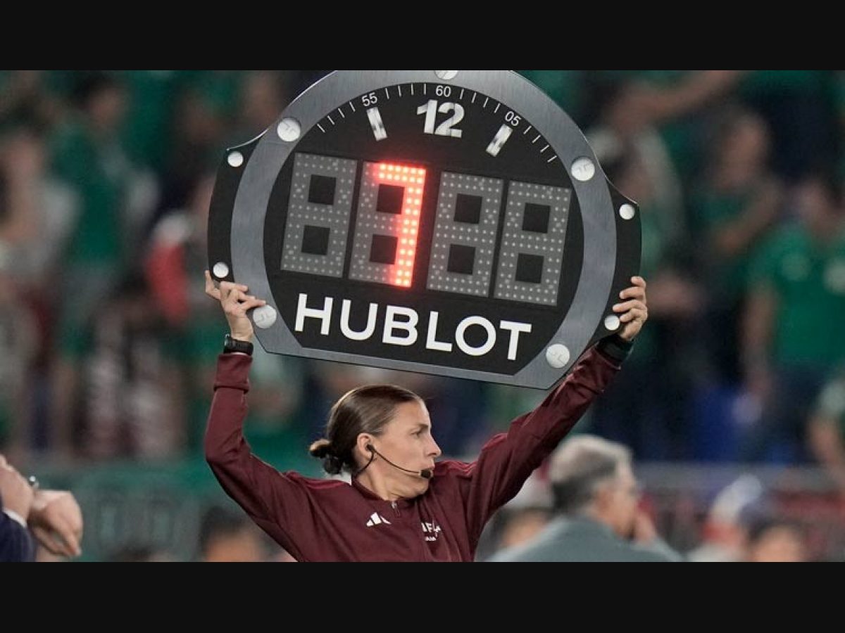 Football is running on Hublot time