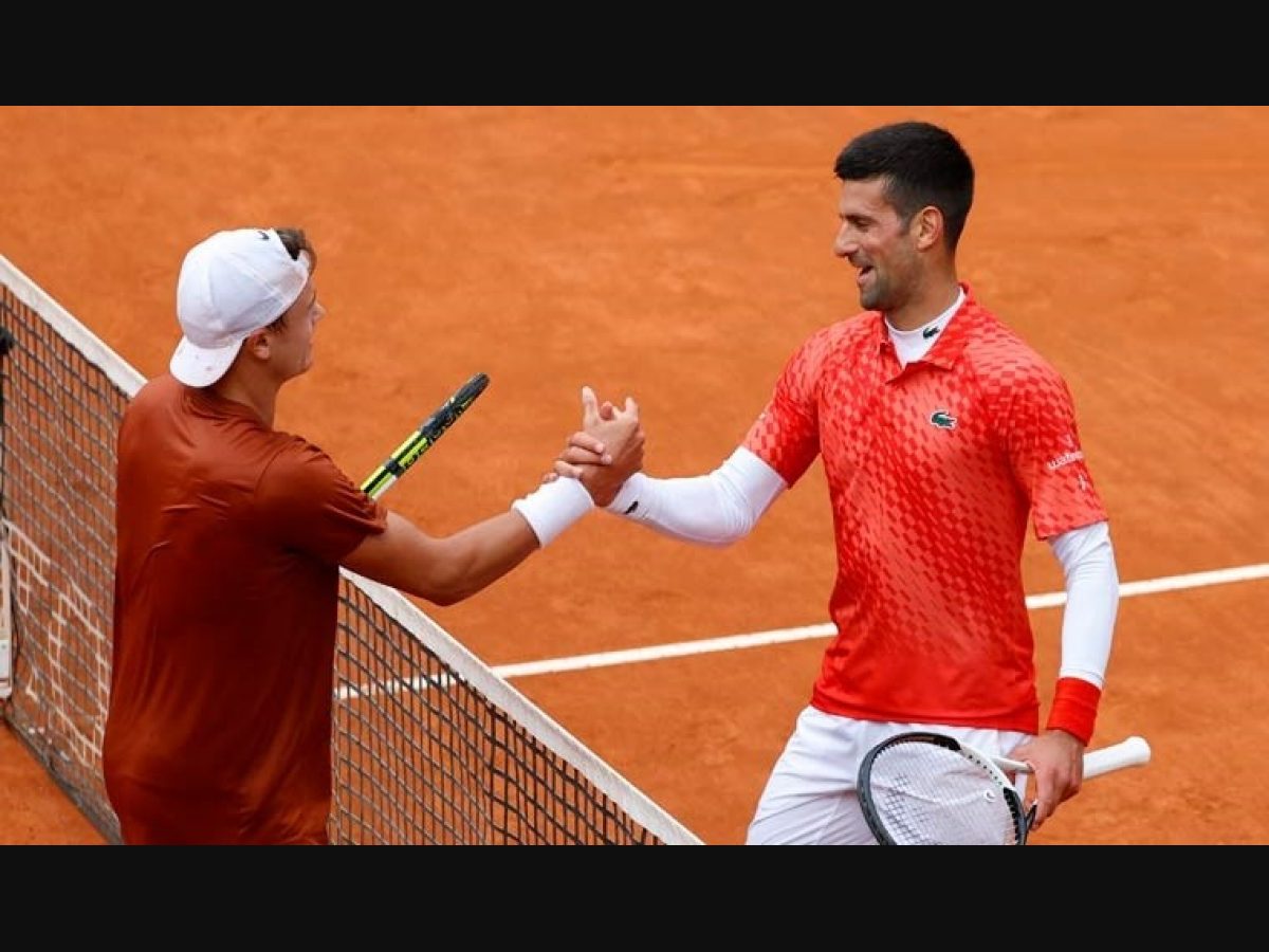 Rune upsets Djokovic to storm into Rome semi-finals, injured Swiatek  retires