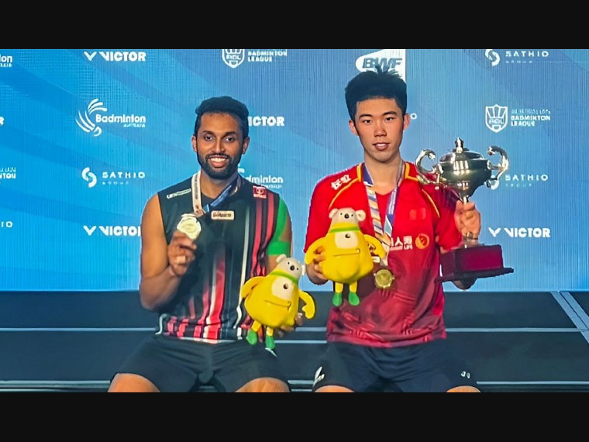 Prannoy squanders 19-14 lead in decider as China's Weng Hong Yang clinches  Australian Open Super 500 badminton title