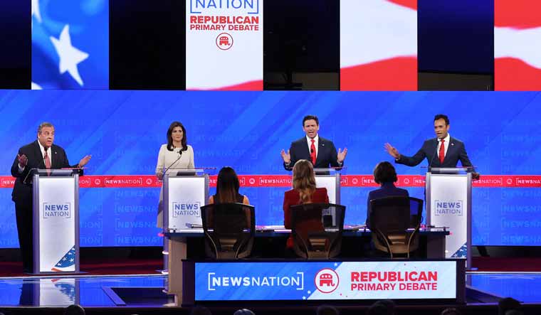 Fourth Republican debate sees candidates trade barbs; Nikki Haley a top target of rivals - Vimarsana News