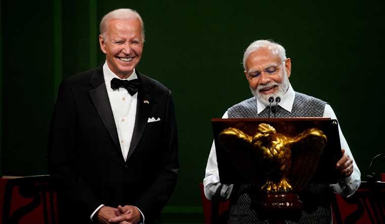 Modi in US: PM, Biden hail new era for India-US relations; vow to strengthen trade ties - Vimarsana News