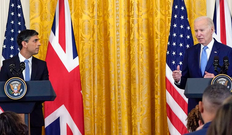 Biden, Sunak vow to deepen cooperation on clean energy transition, AI - Vimarsana News