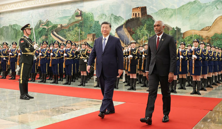 Maldives, China sign 20 agreements after Muizzu-Xi meeting amid diplomatic row with India - Vimarsana News