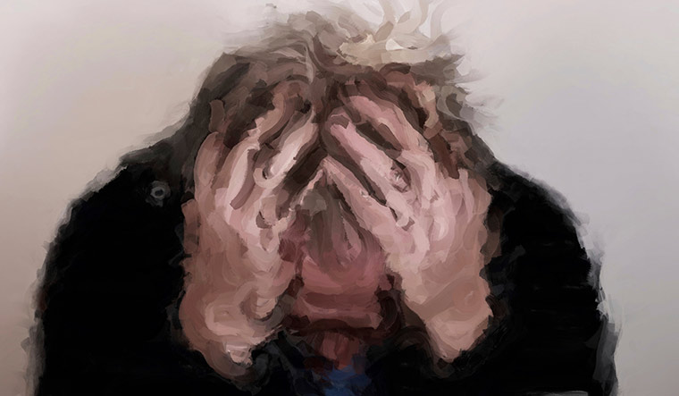 The doctor is in pain